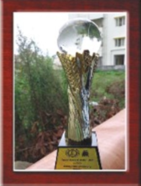 Green LAW award trophy