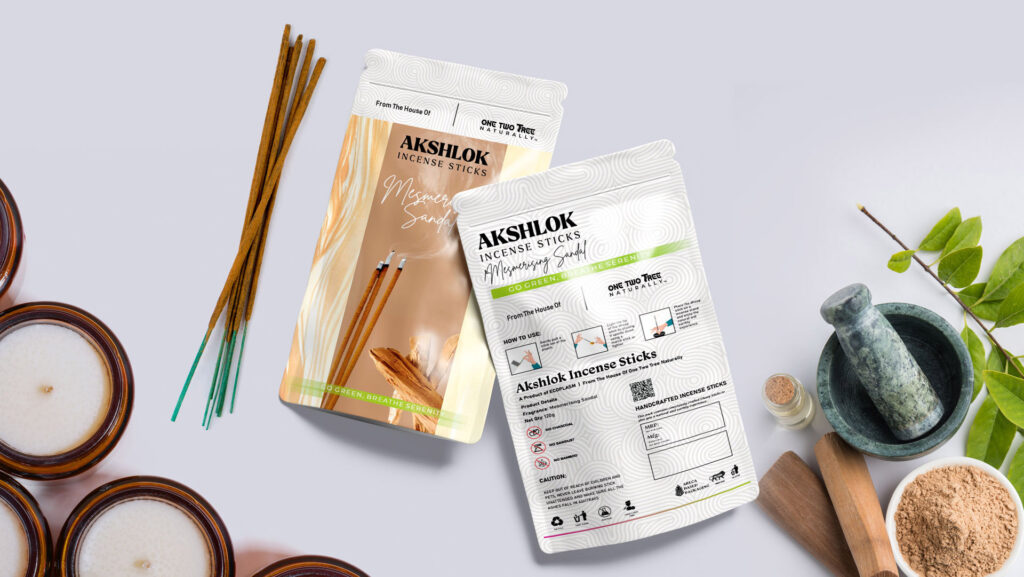 Hand-crafted incense sticks